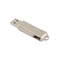 Body Perak Laser LOGO Type C USB Dengan Lubang Kunci Dapat Menaruh Lanyard Dan Gantungan Kunci